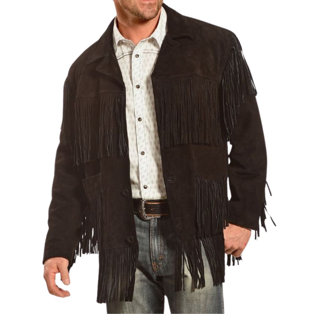 Embrace timeless Western style with these traditional men's Western jackets, featuring classic designs and rugged durability for an authentic cowboy look.