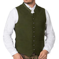 Authentic Green Lederhosen Vest for Festive German Style