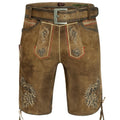 Authentic Traditional Lederhosen Austria in Brown