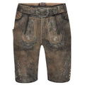 Bavarian Lederhosen Short Anton Brown