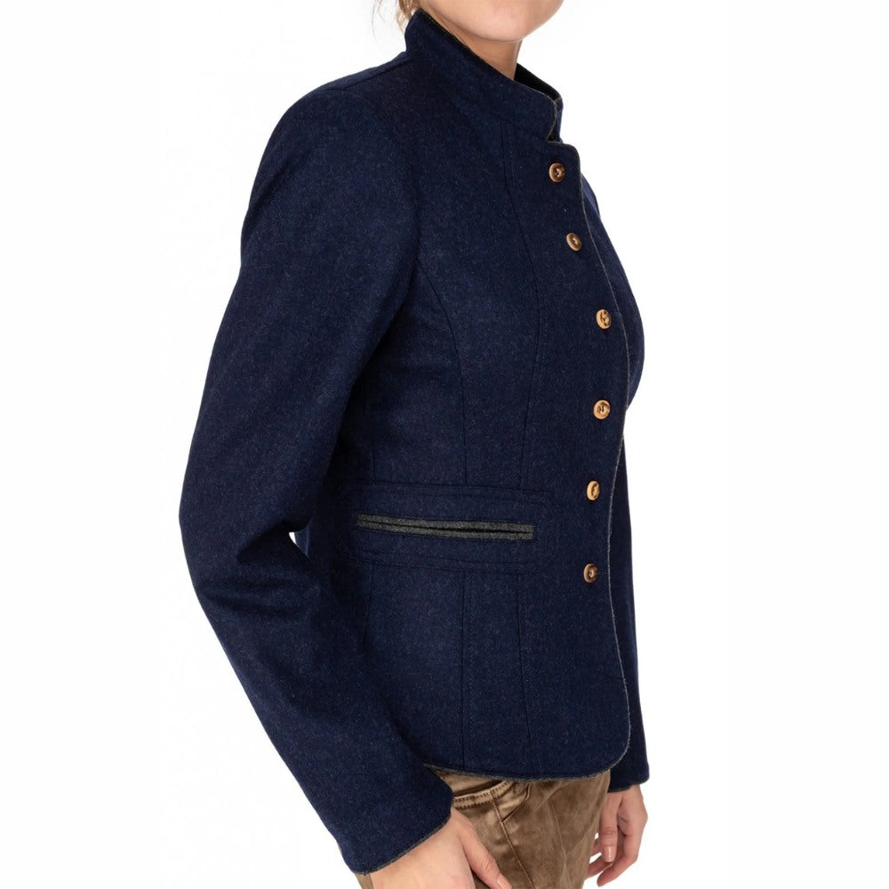 Blue Trachten Wool Dirndl jacket