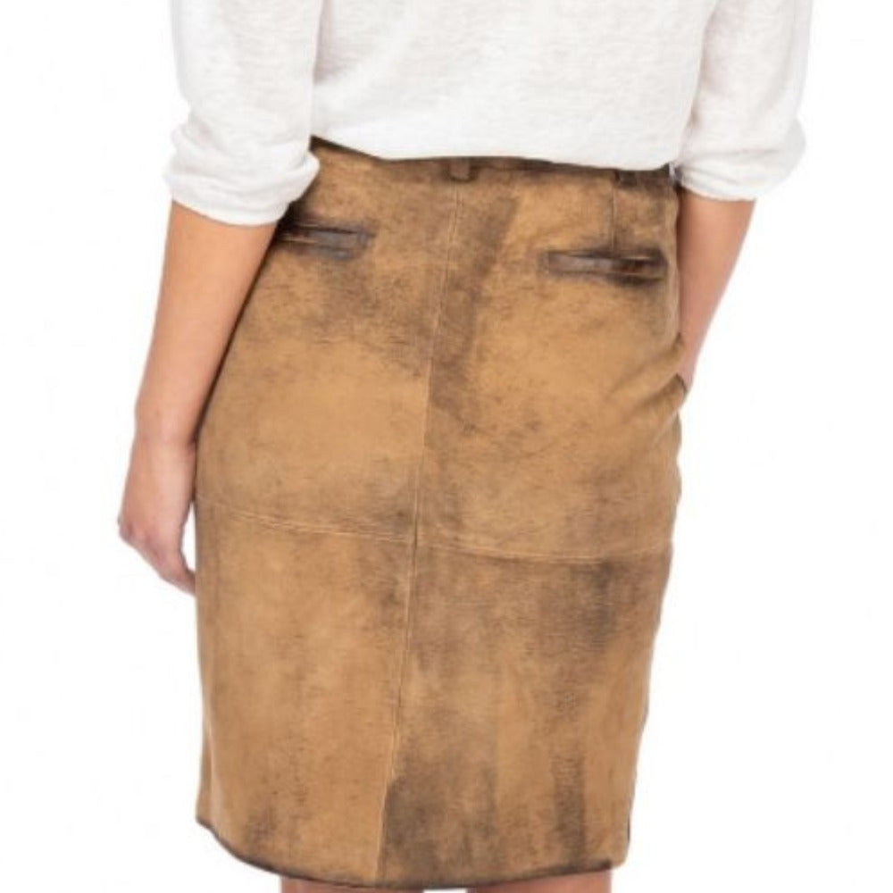 Traditional Lederhosen Skirt for Women