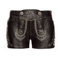 Classic Bavarian Leather Shorts Women