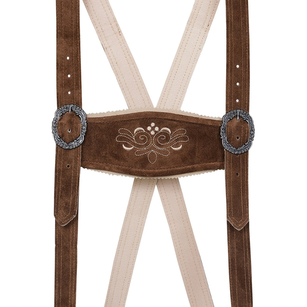 High Quality Rustic Lederhosen with Intricate Details
