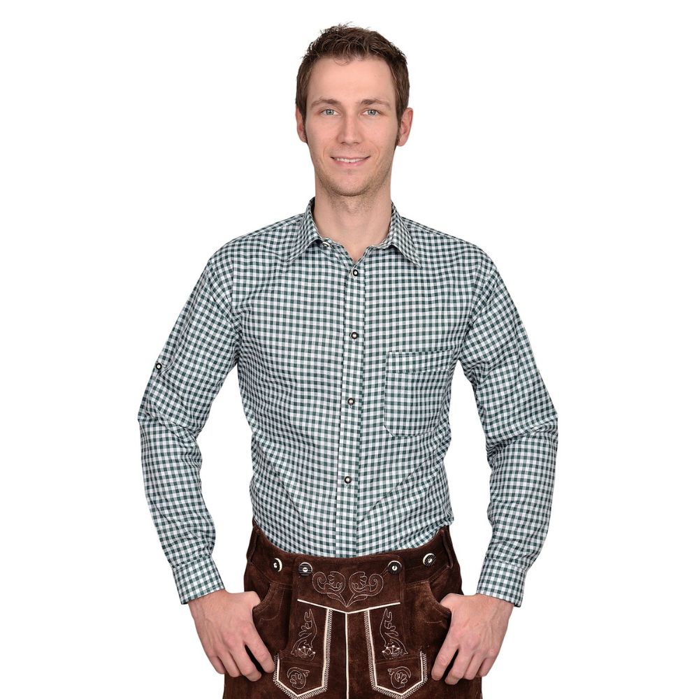 Lederhosen Lover's Shirt Vintage Style