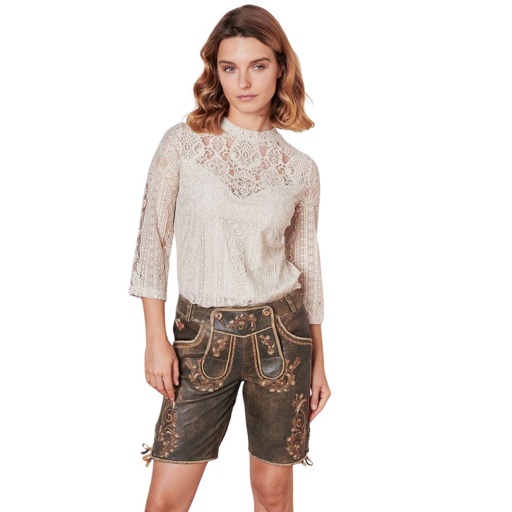 Stylish Lederhosen for women
