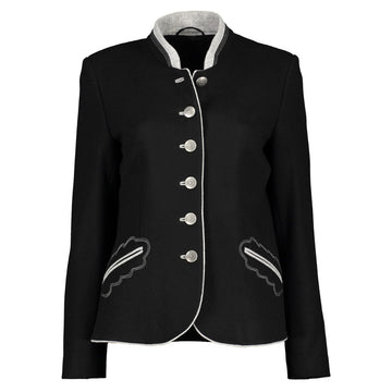 Traditional Trachten Black Loden Blazer